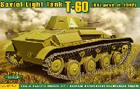 エース 1/72 ミリタリー ソビエト T-60 軽戦車 1942年型 GAZ工場製