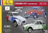 エレール 1/24 カーモデル シトロエン 2CV 3デコレーション