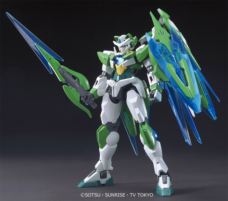 ガンダムダブルオーシアクアンタ プラモデル (バンダイ HGBF ガンダムビルドファイターズ No.049) 商品画像_1