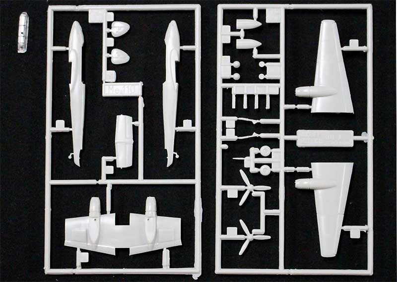 ドイツ メッサーシュミット Bf110 プラモデル (ミニクラフト 1/144 軍用機プラスチックモデルキット No.14720) 商品画像_2