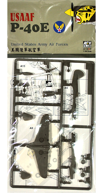 アメリカ陸軍 航空隊 P-40E プラモデル (AFV CLUB 1/144 エアクラフトシリーズ No.AR144S04) 商品画像