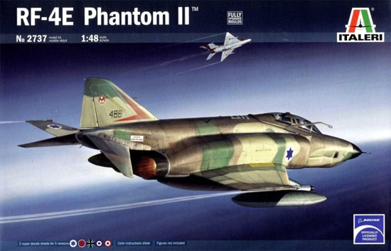 RF-4 E ファントム 2 プラモデル (イタレリ 1/48 飛行機シリーズ No.2737) 商品画像