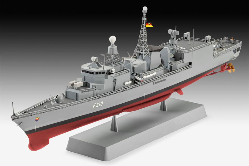 ドイツ フリゲート F122 プラモデル (レベル Ships（艦船関係モデル） No.05143) 商品画像_2