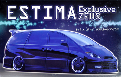 トヨタ エスティマ エクスクルーシブ ゼウス プラモデル (フジミ 1/24 インチアップシリーズ No.085) 商品画像
