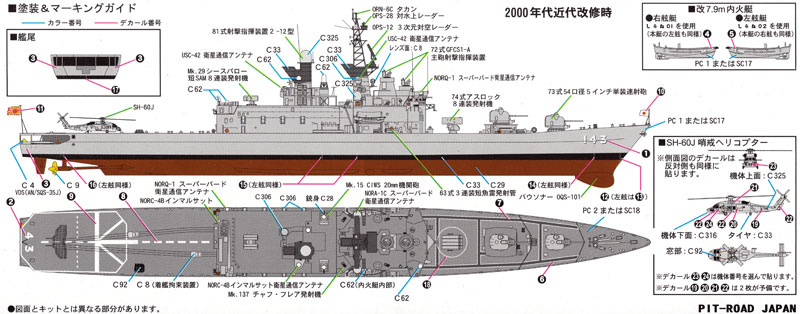 海上自衛隊 護衛艦 DDH-143 しらね (プラモデル)