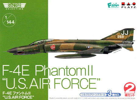 F-4E ファントム 2 U.S. AIR FORCE プラモデル (プラッツ フライングカラー セレクション No.FC-005) 商品画像