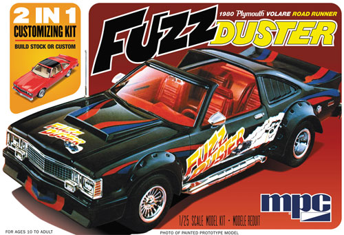 1980 プリムス ボラーレ ロードランナー (FUZZ DUSTER) プラモデル (MPC 1/25 カーモデル No.MPC843/12) 商品画像