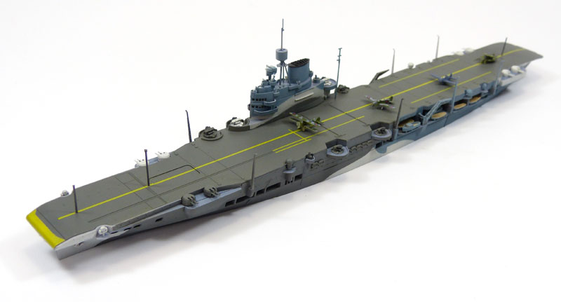 英国海軍 航空母艦 イラストリアス プラモデル (アオシマ 1/700 ウォーターラインシリーズ No.718) 商品画像_3