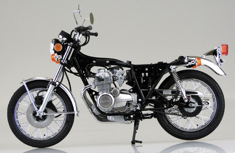 ホンダ CB400FOUR-1・2 1976 MODEL (398cc) プラモデル (アオシマ 1/12 バイク No.旧030) 商品画像_3