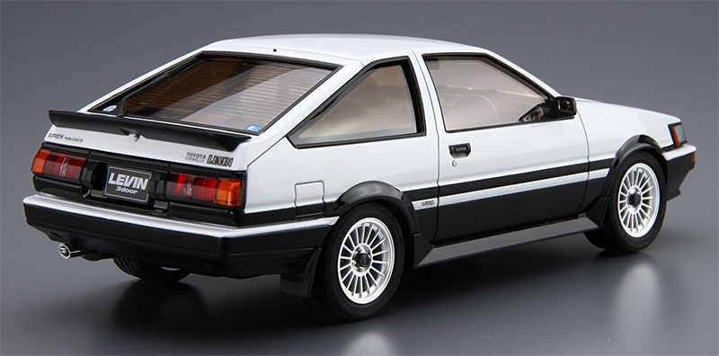 トヨタ AE86 カローラレビン GT-APEX '85 プラモデル (アオシマ 1/24 ザ・モデルカー No.旧017) 商品画像_3