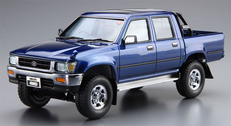 トヨタ LN107 ハイラックス ピックアップ ダブルキャブ 4WD '94 プラモデル (アオシマ 1/24 ザ・モデルカー No.旧020) 商品画像_2