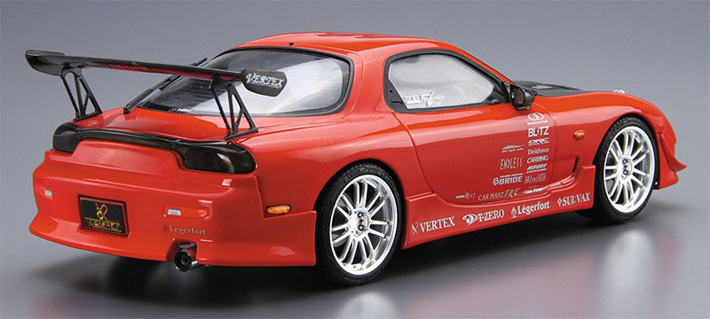 VERTEX FD3S RX-7 '99 プラモデル (アオシマ 1/24 ザ・チューンドカー No.009) 商品画像_3