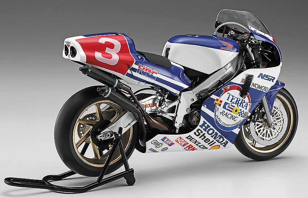 ホンダ NSR500 1989 全日本ロードレース選手権 GP500 プラモデル (ハセガワ 1/12 バイク 限定生産 No.21717) 商品画像_3