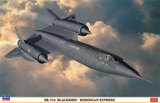 SR-71A ブラックバード ボードーニアン エクスプレス プラモデル (ハセガワ 1/72 飛行機 限定生産 No.02217) 商品画像