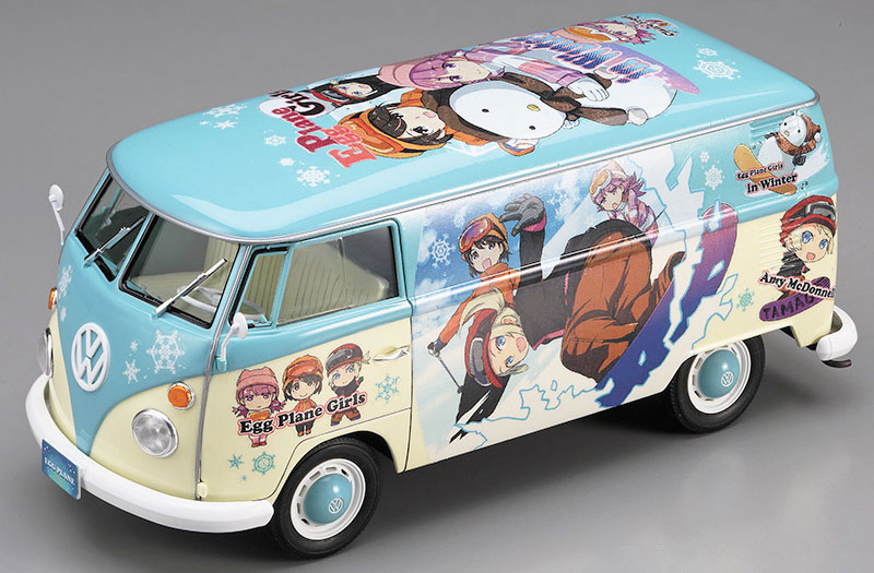 フォルクスワーゲン タイプ 2 デリバリーバン たまごガールズ ウインターペイント プラモデル (ハセガワ 1/24 自動車 限定生産 No.SP352) 商品画像_2