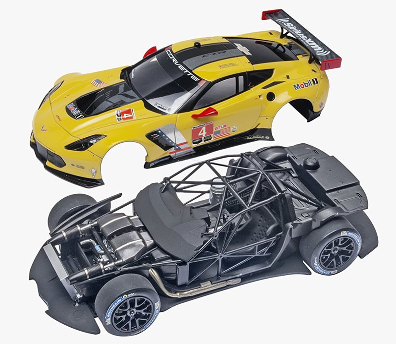 コルベット C7.R プラモデル (レベル カーモデル No.85-4304) 商品画像_2