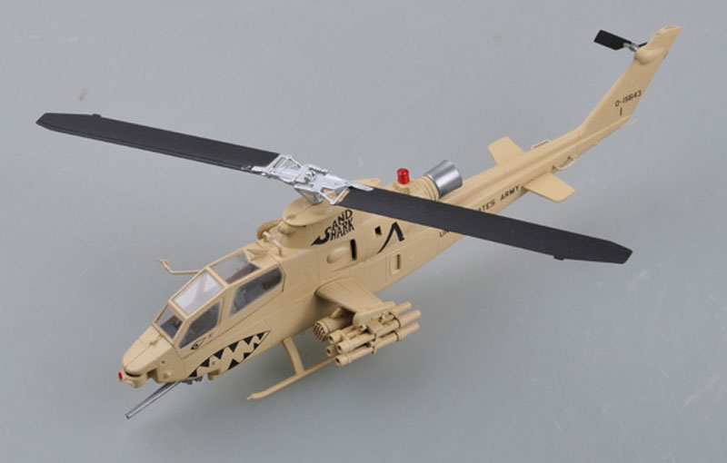 AH-1F コブラ アメリカ陸軍 サンドシャーク 完成品 (イージーモデル 1/72 ウイングド エース （Winged Ace） No.37099) 商品画像_2