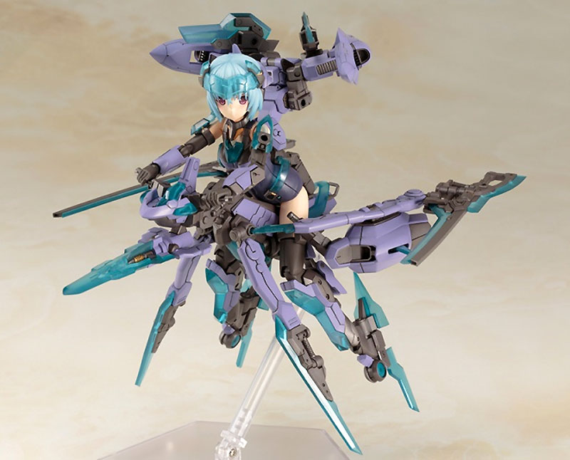 フレームアームズ・ガール フレズヴェルク プラモデル (コトブキヤ フレームアームズ・ガール No.FG004) 商品画像_3