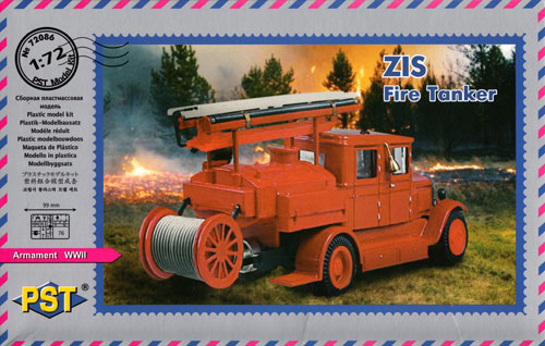 ソビエト ZIS-5 消防車 プラモデル (PST 1/72 AFVモデル No.72086) 商品画像