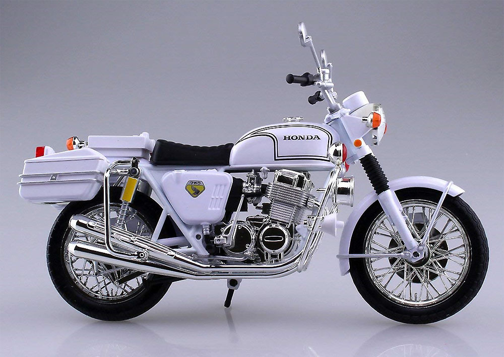 ホンダ CB750FOUR 白バイ 完成品 (アオシマ 1/12 完成品バイクシリーズ No.104651) 商品画像_3