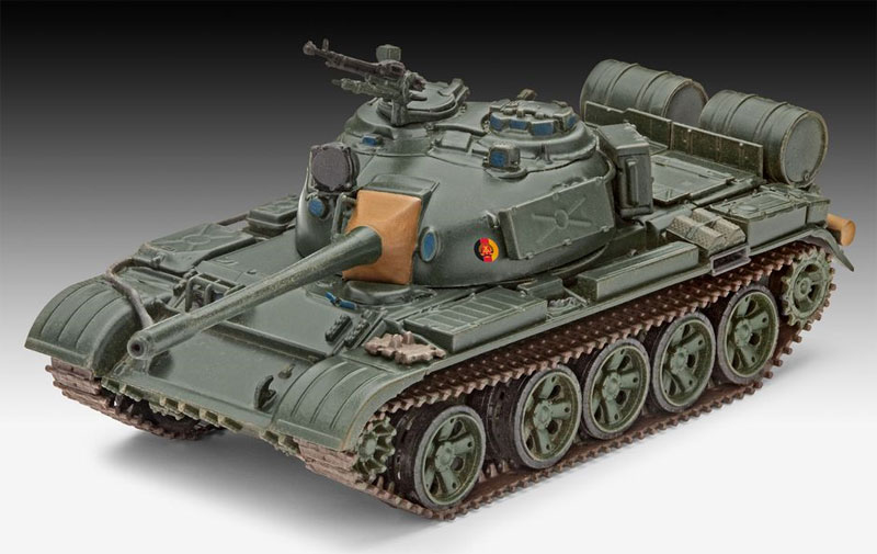 T-55A/AM プラモデル (レベル 1/72 ミリタリー No.03304) 商品画像_2