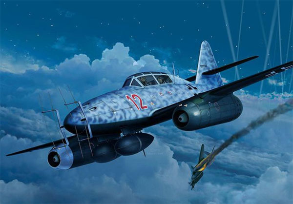 メッサーシュミット Me262B-1/U-1 夜間戦闘機 プラモデル (レベル 1/32 Aircraft No.04995) 商品画像
