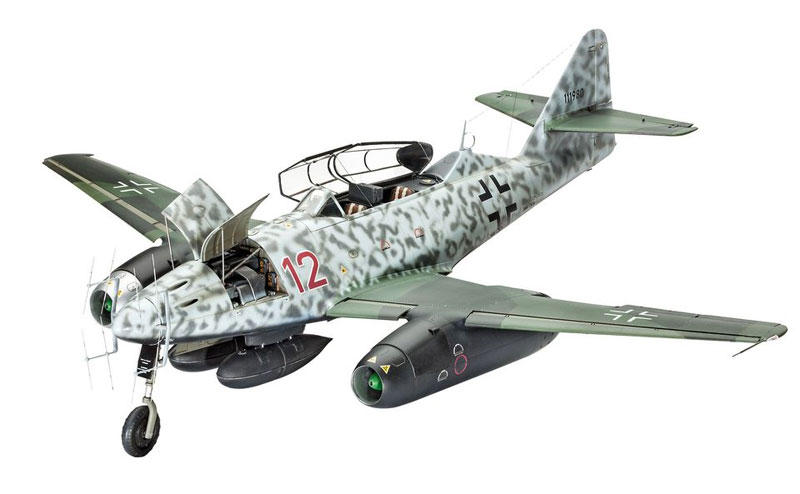 メッサーシュミット Me262B-1/U-1 夜間戦闘機 プラモデル (レベル 1/32 Aircraft No.04995) 商品画像_2