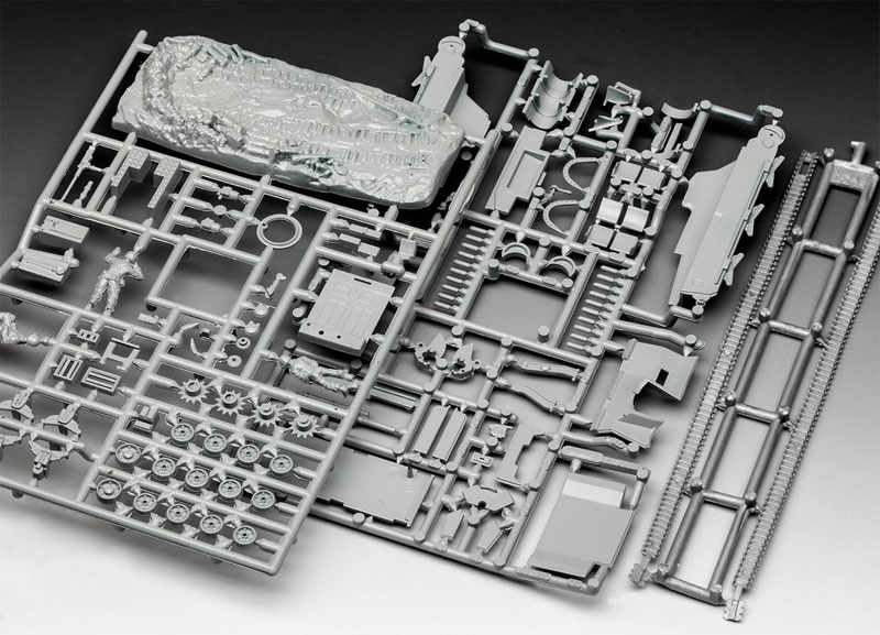 M7 HMC プリースト プラモデル (レベル 1/76 ミリタリー No.03216) 商品画像_1