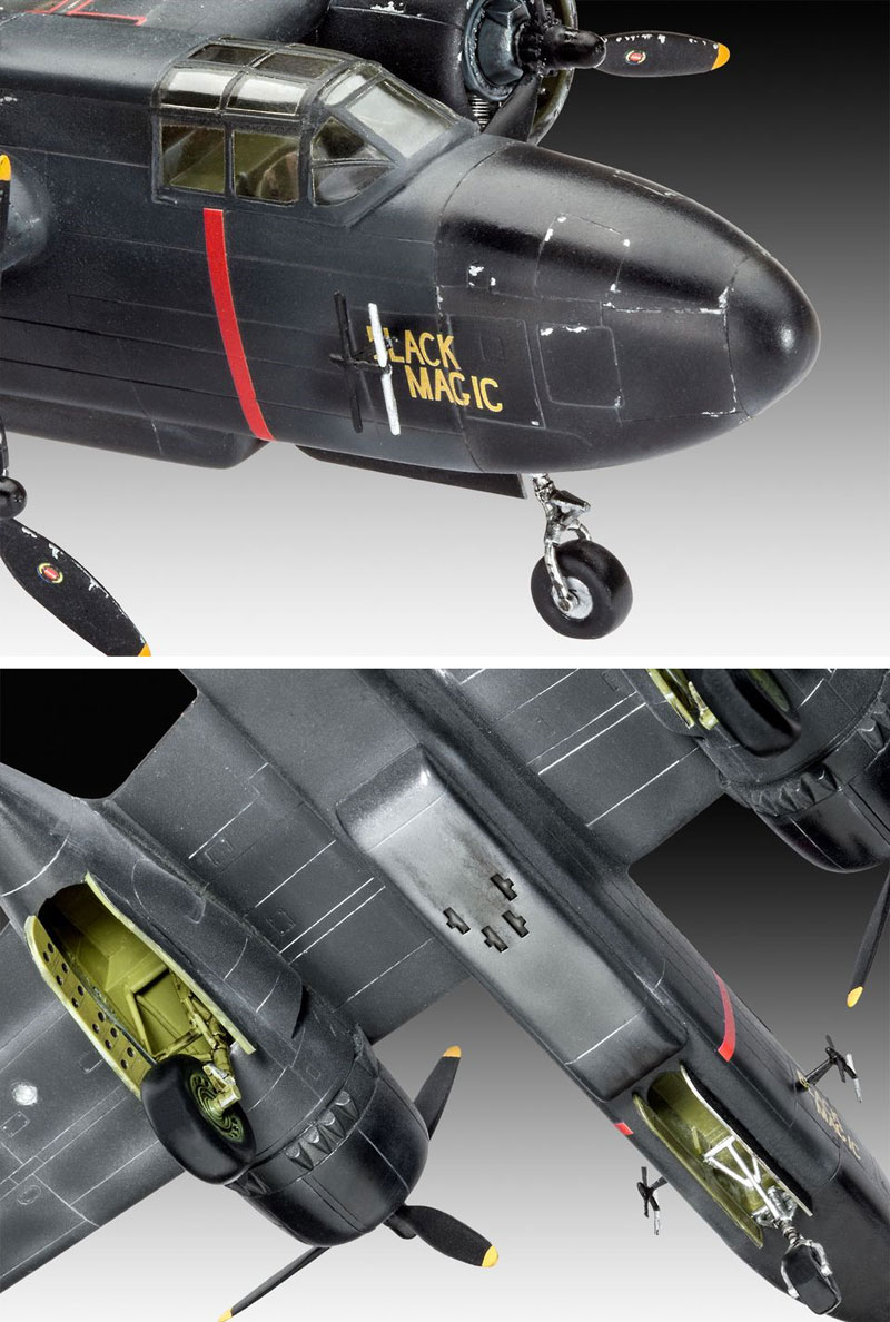 P-70 ナイトホーク プラモデル (レベル 1/72 飛行機 No.03939) 商品画像_3