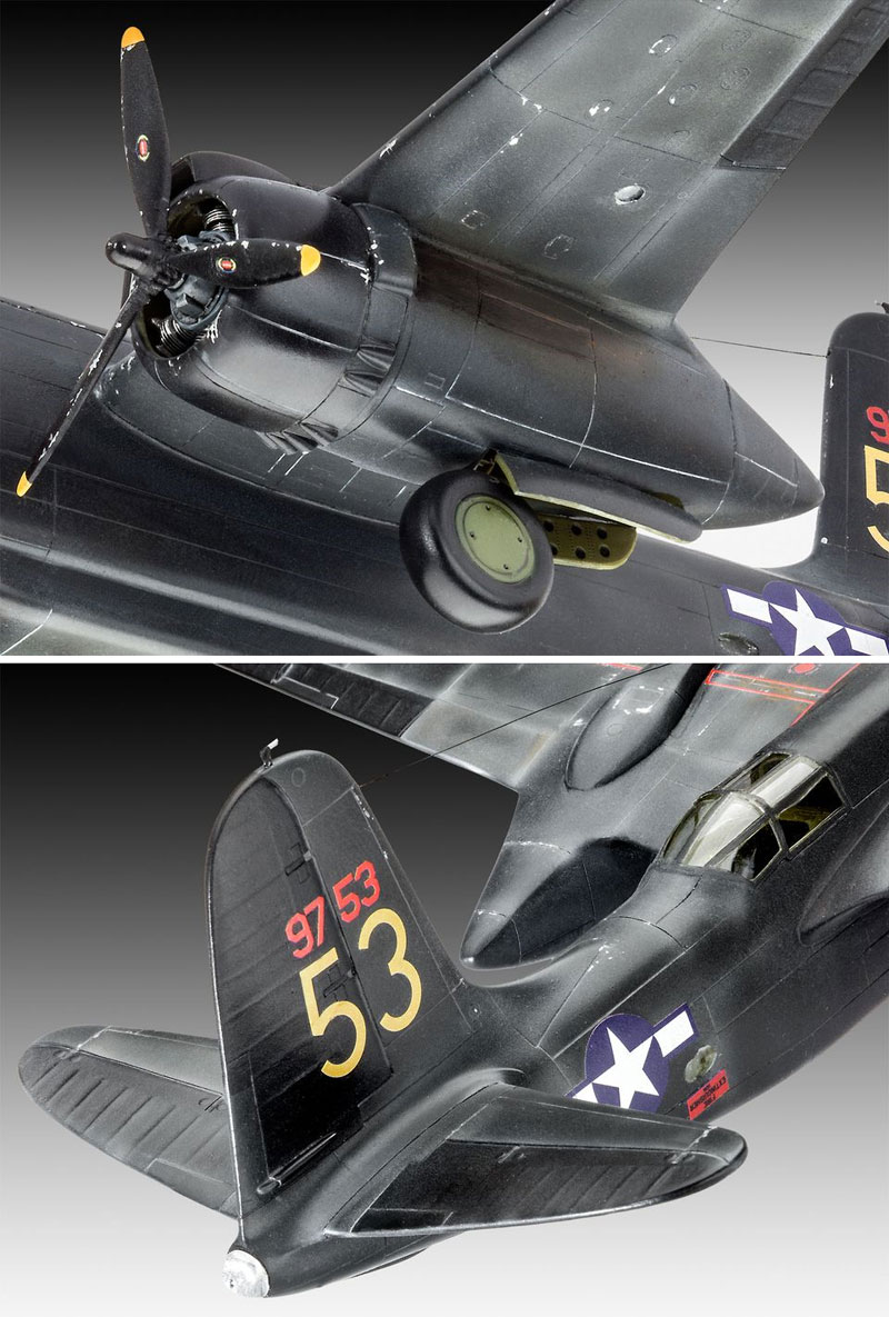 P-70 ナイトホーク プラモデル (レベル 1/72 飛行機 No.03939) 商品画像_4