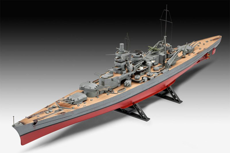 ドイツ戦艦 シャルンホルスト プラモデル (レベル Ships（艦船関係モデル） No.05037) 商品画像_2