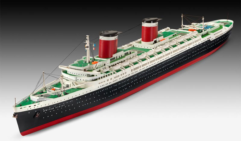 客船 ユナイテッドステーツ プラモデル (Revell Ships（艦船関係モデル） No.05146) 商品画像_2