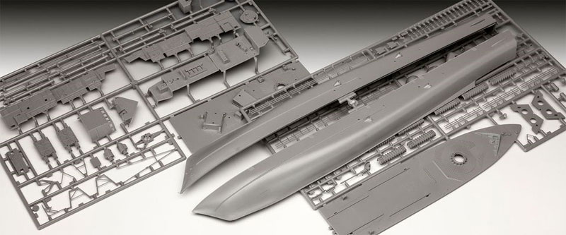 アルバトロス級 ミサイル艇 プラモデル (レベル 1/144 艦船モデル No.05148) 商品画像_1