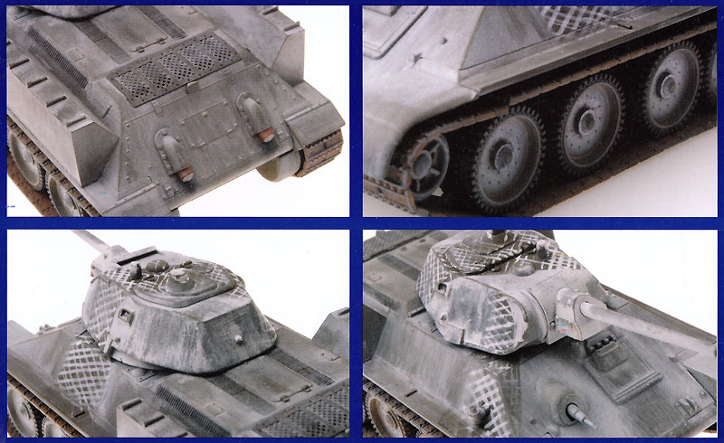 ソ連 T-34 火炎放射戦車 FOG-1搭載型 プラモデル (ユニモデル 1/72 AFVキット No.441) 商品画像_2