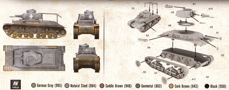 ドイツ シュコダ Pz.BefWg 35(t) 指揮戦車 プラモデル (FTF 1/72 AFV No.PL1939-039) 商品画像_1