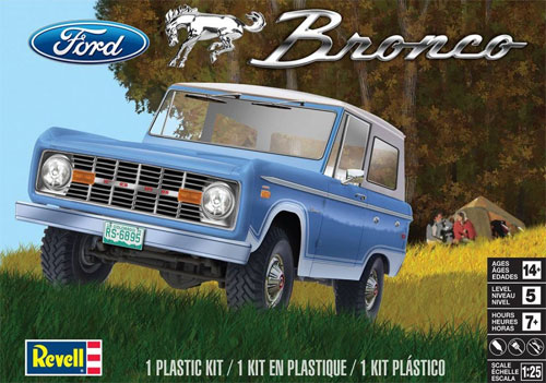 フォード ブロンコ プラモデル (レベル カーモデル No.85-4320) 商品画像