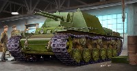 トランペッター 1/35 ＡＦＶシリーズ ソビエト KV-7 自走砲 オブイェークト227