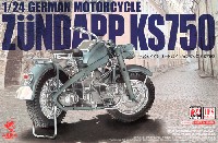 アスカモデル 1/24 プラスチックモデルキット ドイツ オートバイ ツュンダップ KS750