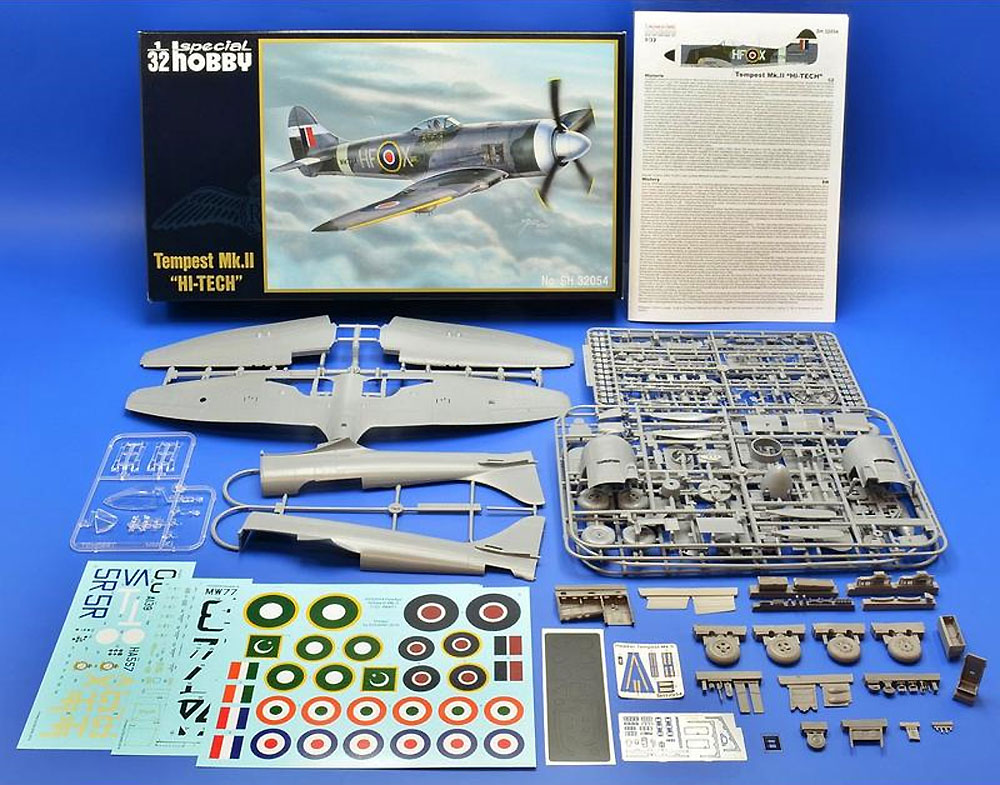 ホーカー テンペスト Mk.2 (ハイテック) プラモデル (スペシャルホビー 1/32 エアクラフト No.SH32054) 商品画像_1