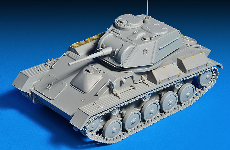T-80 軽戦車 w/CREW (連結可動式履帯付) プラモデル (ミニアート 1/35 WW2 ミリタリーミニチュア No.35243) 商品画像_2