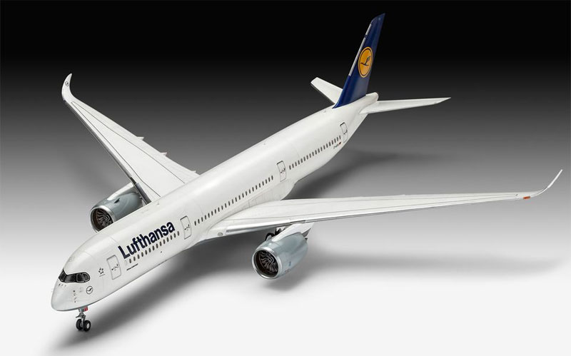 エアバス A350-900 ルフトハンザ プラモデル (レベル 1/144 旅客機 No.03938) 商品画像_2