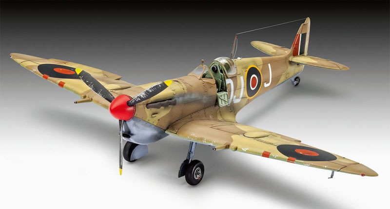 スーパーマリーン スピットファイア Mk.5c プラモデル (レベル 1/48 飛行機モデル No.03940) 商品画像_2