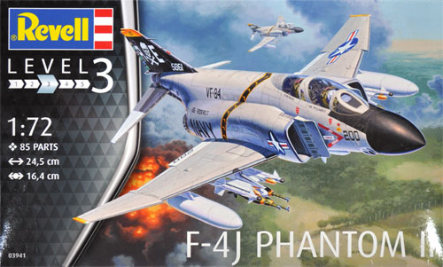 F-4J ファントム 2 プラモデル (レベル 1/72 Aircraft No.03941) 商品画像