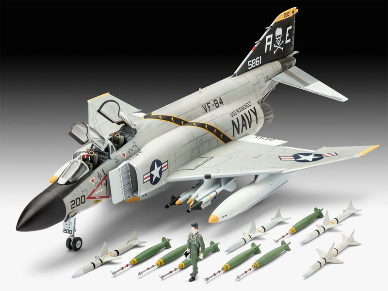 F-4J ファントム 2 プラモデル (レベル 1/72 Aircraft No.03941) 商品画像_2