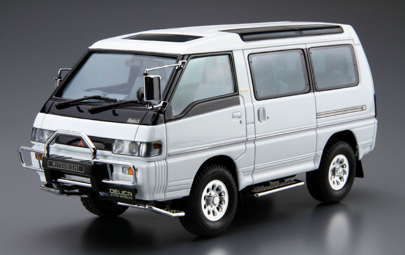 ミツビシ P35W デリカ スターワゴン '91 プラモデル (アオシマ 1/24 ザ・モデルカー No.旧027) 商品画像_2