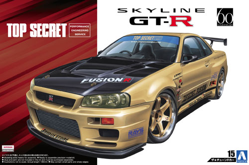 トップシークレット BNR34 スカイライン GT-R 