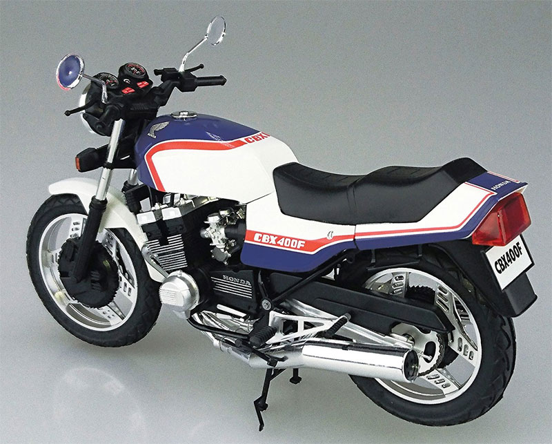 ホンダ CBX400F トリコロール プラモデル (アオシマ 1/12 バイク No.031) 商品画像_3