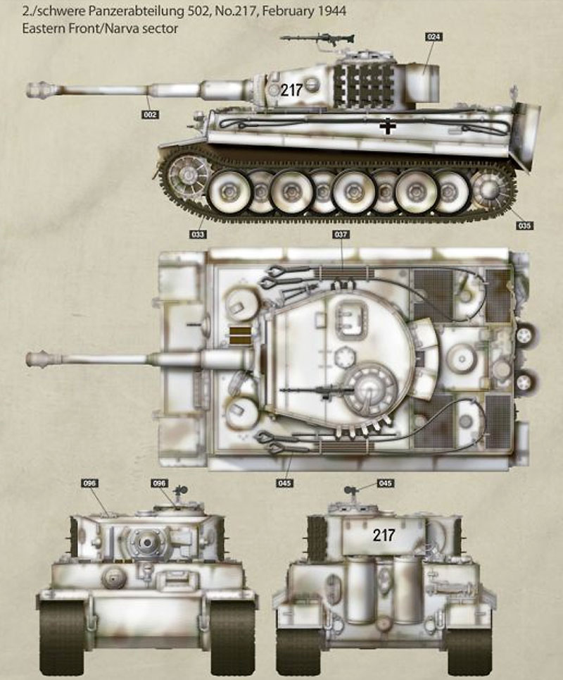 ティーガー 1 中期型 (フルインテリア付) プラモデル (ライ フィールド モデル 1/35 AFV No.RM-5010) 商品画像_4