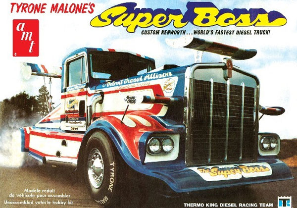 タイロン・マローン スーパーボス ケンワース ドラッグトラック プラモデル (amt 1/25 カーモデル No.AMT930/16) 商品画像