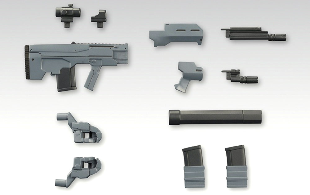 アサルトライフル 2 プラモデル (コトブキヤ M.S.G モデリングサポートグッズ ウェポンユニット No.MW-037) 商品画像_2